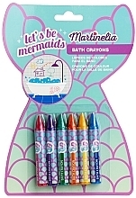 Mermaid Bath Crayons - Martinelia Let`s be Mermaid Bath Crayons — photo N1