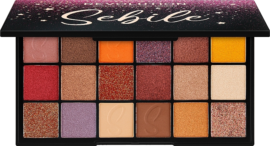 Eyeshadow Palette - Makeup Revolution Sebile Eyeshadow Palette — photo N2