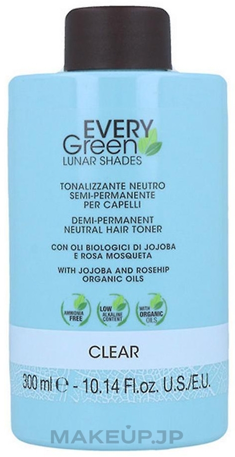 Hair Toner - EveryGreen Lunar Shades Toner — photo Clear