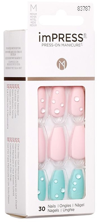 Press-On Manicure - Kiss imPress M Medium Length Press-On Manicure — photo N6