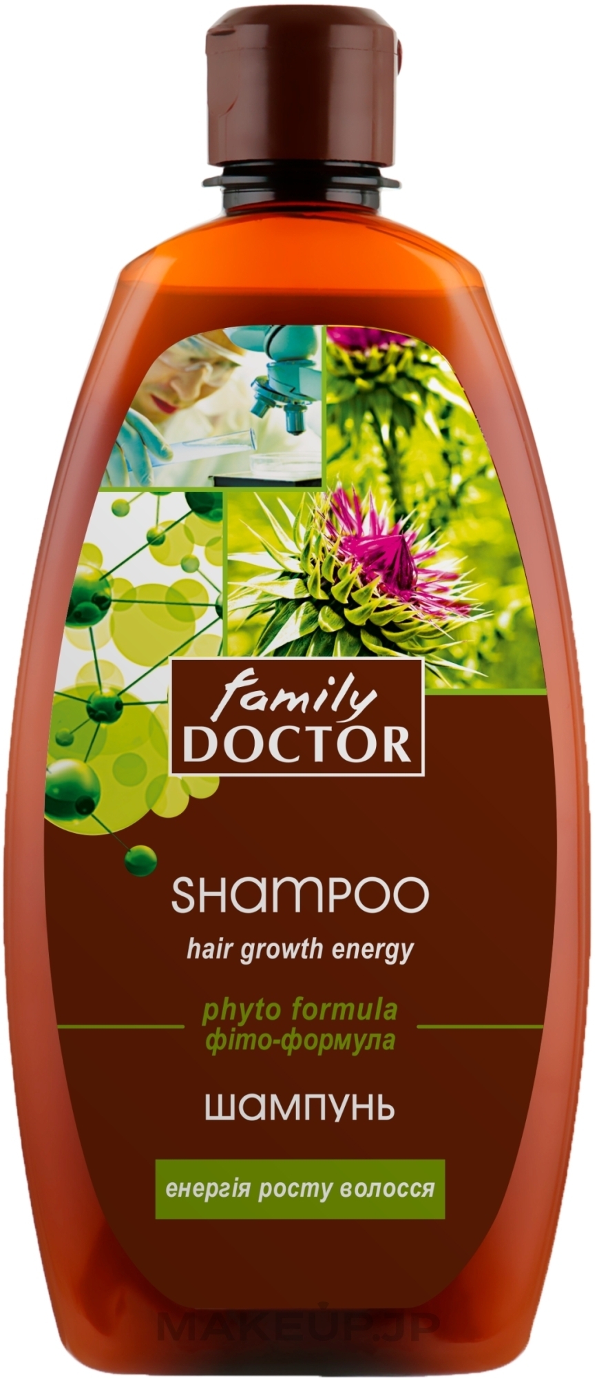 Hair Growth Stimulating Shampoo "Phyto Formula" - Family Doctor — photo 500 ml