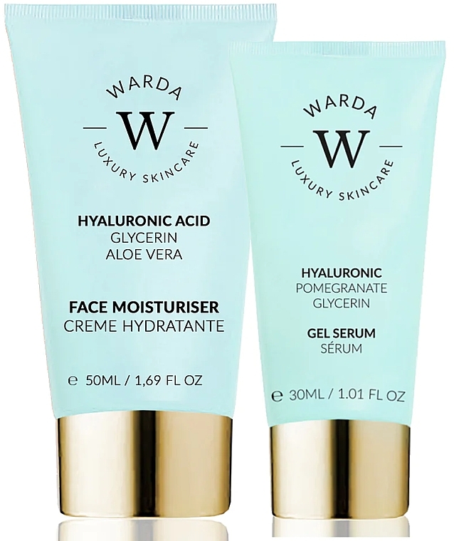 Set - Warda Skin Hydration Boost Hyaluronic Acid (f/cr/30ml + gel/serum/30ml) — photo N1