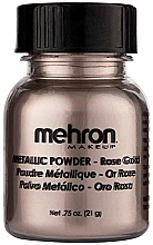 Metallic Powder - Mehron Metallic Powder Rose Gold — photo N2