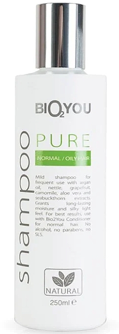 Natural Pure Shampoo - Bio2You Natural Shampoo For Normal Hair — photo N2