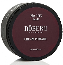 Fragrances, Perfumes, Cosmetics Cream Hair Pomade - Noberu Of Sweden №103 Amalfi Cream Pomade