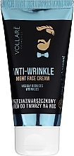 Men Night Cream - Vollare Anti-Wrinkle Night Face Cream Men — photo N3