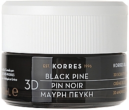 Fragrances, Perfumes, Cosmetics Anti-Wrinkle Firming Night Cream with Black Pine - Korres Black Pine 3D Scuplting Firming and Lifting Night Cream