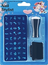 Fragrances, Perfumes, Cosmetics Stamp Set, blue 015 - PRC Nail Stylist 015