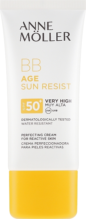 Sun Protective BB Cream - Anne Moller BB Age Sun Resist Perfecting Cream SPF50+ — photo N2