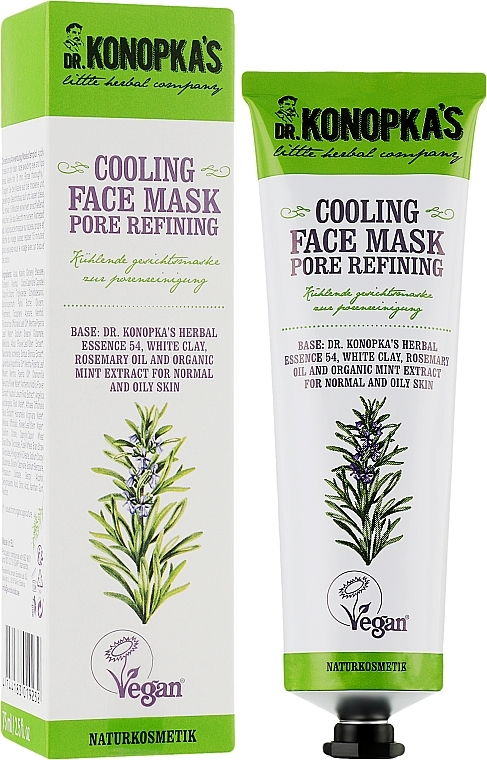 Cooling Pore Tightening Face Mask - Dr. Konopka's Cooling Face Pore Refining Mask — photo N4