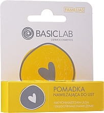 Moisturizing Lip Balm - BasicLab Dermocosmetics Famillias — photo N5