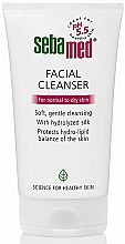 Fragrances, Perfumes, Cosmetics Facial Cleanser for Normal & Dry Skin - Sebamed Facial Cleanser For Normal & Dry Skin