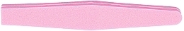 Double-Sided Nail Buffer, trapezoid 100/180, pink - Tools For Beauty Diamond Pink — photo N1