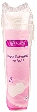 Fragrances, Perfumes, Cosmetics Round Cotton Pads - Flormar Round Cotton Pads