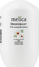 Chamomile Extract Deodorant - Melica Organic With Camomille Extract Deodorant  — photo N1