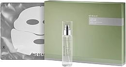 Fragrances, Perfumes, Cosmetics Face Mask - M2Beaute Ultra Pure Solutions Hybrid Second Skin Mask Brown Alga