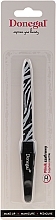 Fragrances, Perfumes, Cosmetics Double-Sided Sapphire Nail File 2022, pattern, 15 cm, zebra - Donegal