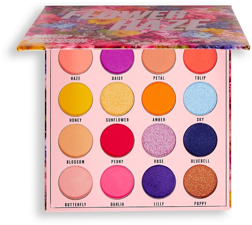 Eyeshadow Palette - Makeup Obsession Flower Haze Eyeshadow Palette — photo N1