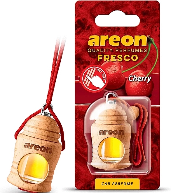 Cherry Car Air Freshener - Areon Fresco Cherry — photo N1