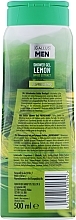 Men Shower Gel "Lemon" - Gallus Men Lemon Grass Extract Shower Gel — photo N2