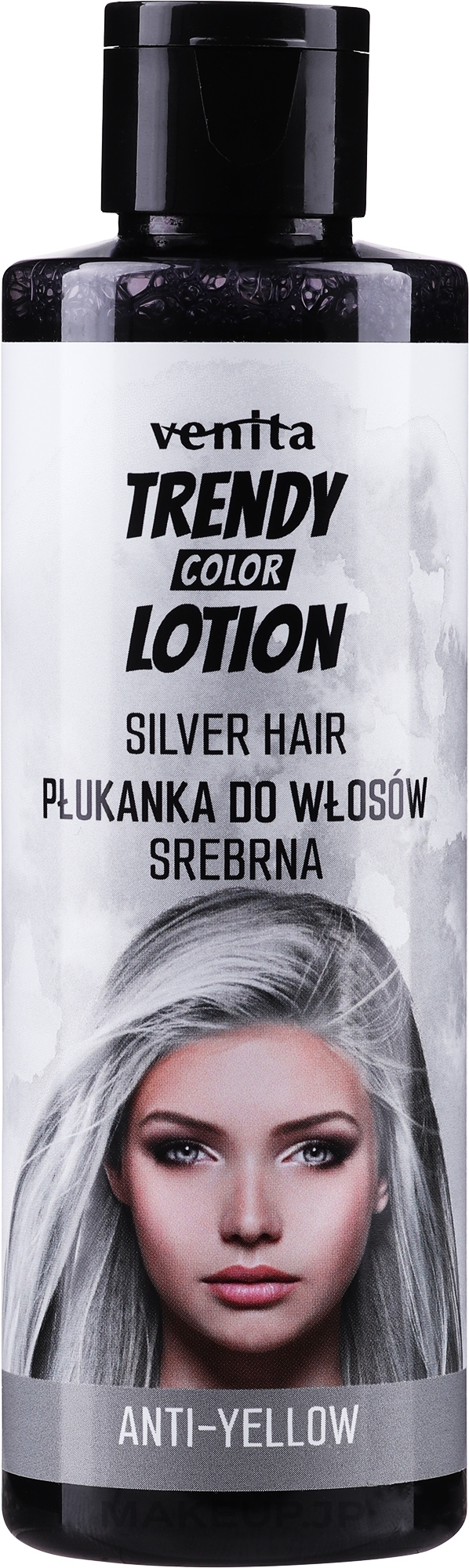 Blonde & Gray Hair Conditioner - Venita Salon Anty-Yellow Blond & Grey Hair Color Rinse Silver — photo 200 ml
