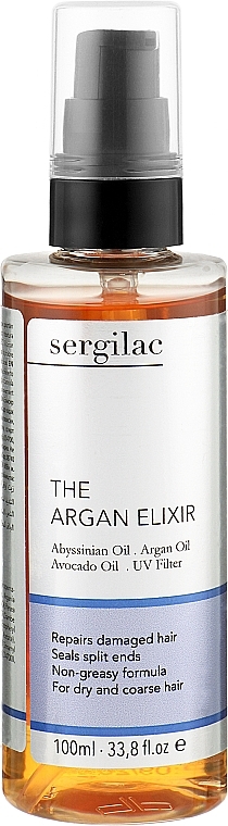 Argan Oil Hair Elixir - Sergilac The Argan Elixir — photo N7