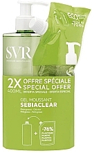 Fragrances, Perfumes, Cosmetics Set - SVR Sebiaclear Gel Moussant (gel/400ml + refill/400ml)