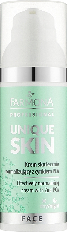 Normalizing Face Cream - Farmona Professional Unique Skin Effectively Normalizing Cream With Zinc PCA — photo N1