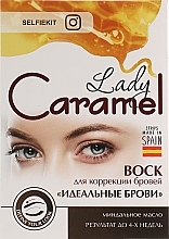 Fragrances, Perfumes, Cosmetics Brow Correction Wax 'Perfect Brows' - Caramel