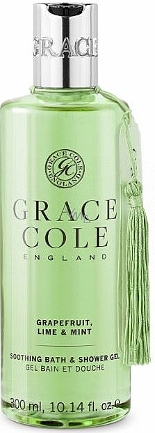 Grapefruit, Lime & Mint Bath & Shower Gel - Grace Cole England Grapefruit Lime & Mint Soothing Bath & Shower Gel — photo N2