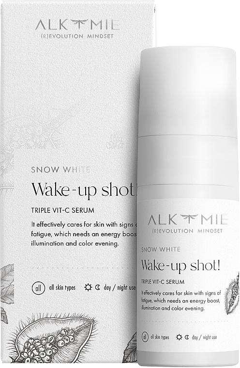 Triple Vitamin C Face Serum - Alkmie Wake-Up Shot Triple Vit-C Serum — photo N1