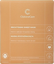 Fragrances, Perfumes, Cosmetics Brightening Sheet Mask - Chitone Care Brightening Sheet Mask