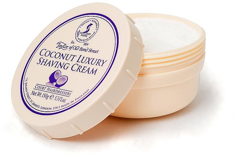 Shaving Cream "Coconut" - Taylor of Old Bond Street Coconut Shaving Cream Bowl — photo N11