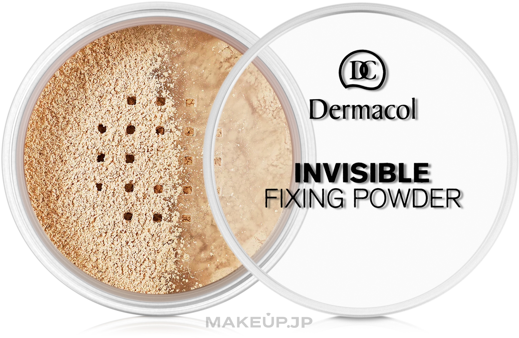 Transparent Setting Powder - Dermacol Invisible Fixing Powder — photo 02 - Natural