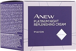 Lifting Anti-Wrinkle Protinol Night Cream - Anew Platinum Night Replenishing Cream With Protinol — photo N2