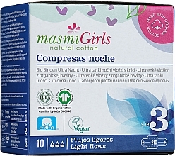 Ultra Thin Daily Liners for Teenagers Girl, 10 pcs - Masmi — photo N1