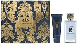 Fragrances, Perfumes, Cosmetics Dolce & Gabbana K by Dolce & Gabbana - Set (edt/100ml + a/sh/balm/75ml)