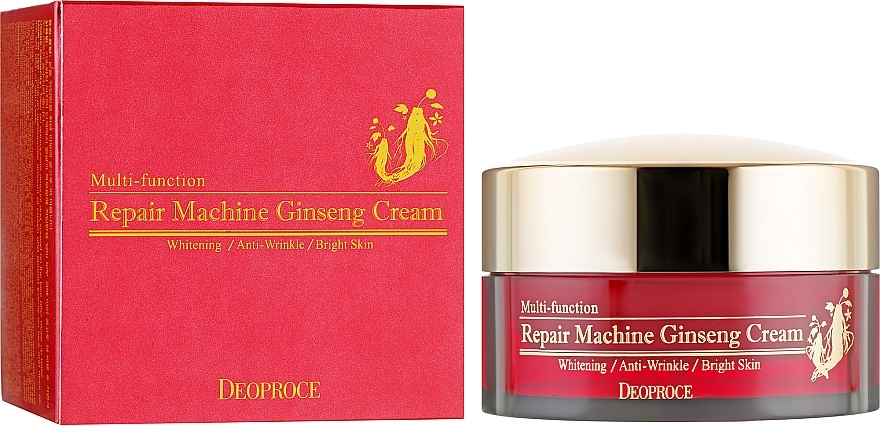 Ginseng Face Cream - Deoproce Repair Machine Ginseng Cream — photo N1