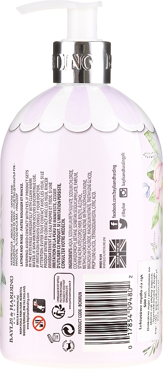 Liquid Hand Soap "Unicorn" - Baylis & Harding Beauticology Unicorn Candy Hand Wash — photo N3