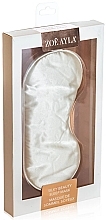 Fragrances, Perfumes, Cosmetics Headband, white - Zoe Ayla Sleep & Wellness Silky Sleep Mask