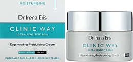 Regenerating & Moisturizing Night Face Cream - Dr. Irena Eris Clinic Way Ultra Sensitive Skin Regenerating-Moisturising Cream Night — photo N2
