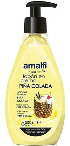 Hand Cream Soap "Pina Colada" - Amalfi Cream Soap Hand — photo N1