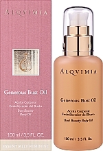 Bust Oil - Alqvimia Generous Bust Oil — photo N2