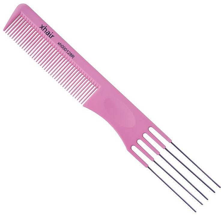 Hair Comb, pink - Xhair 128 — photo N1