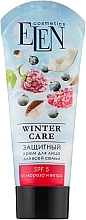 Fragrances, Perfumes, Cosmetics Protective Face Cream - Elen Cosmetics Winter Care Face Cream SPF 5