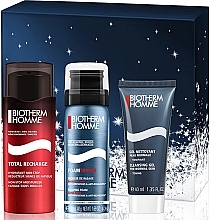 Fragrances, Perfumes, Cosmetics Set - Biotherm Total Recharge (cr/50ml + shave/foam/50ml + f/gel/40ml)