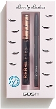 Fragrances, Perfumes, Cosmetics Gosh Lovely Lashes Set (eyeliner/1.2g + mascara/6ml) - Set