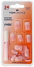 Fake Nails "Ombre", 78002 - Top Choice — photo N1