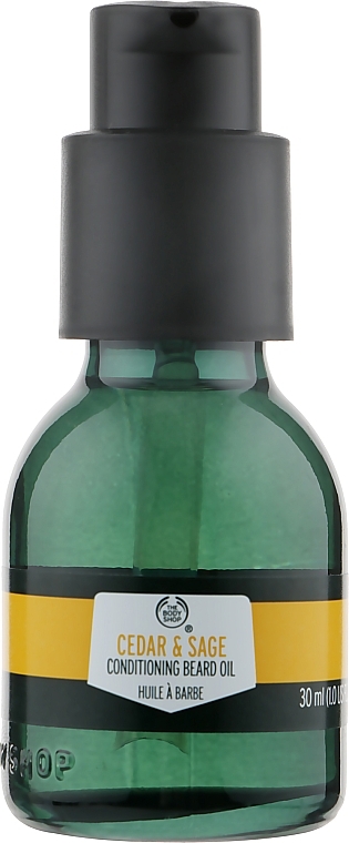 Cedar & Sage Beard Oil - The Body Shop Cedar & Sage Conditioning Beard Oil — photo N1