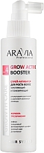 Fragrances, Perfumes, Cosmetics Strengthening and Toning Hair Growth Activator Spray - Aravia Professional Grow Active Booster